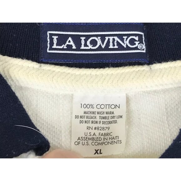 LA Loving Mens White Miller Beer‎ Short Sleeves Collared Polo Shirt Size XL - Picture 5 of 9